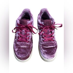 Nike Air Force 1 Velvet Burgundy Mauve AF1 GS 7Y Womens 8.5